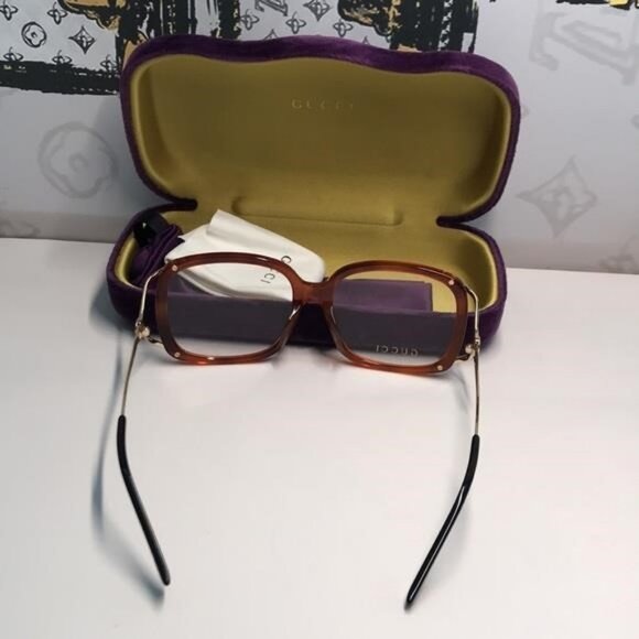 New Authentic Gucci GG0648OA 003 Eyeglasses - Picture 10 of 13